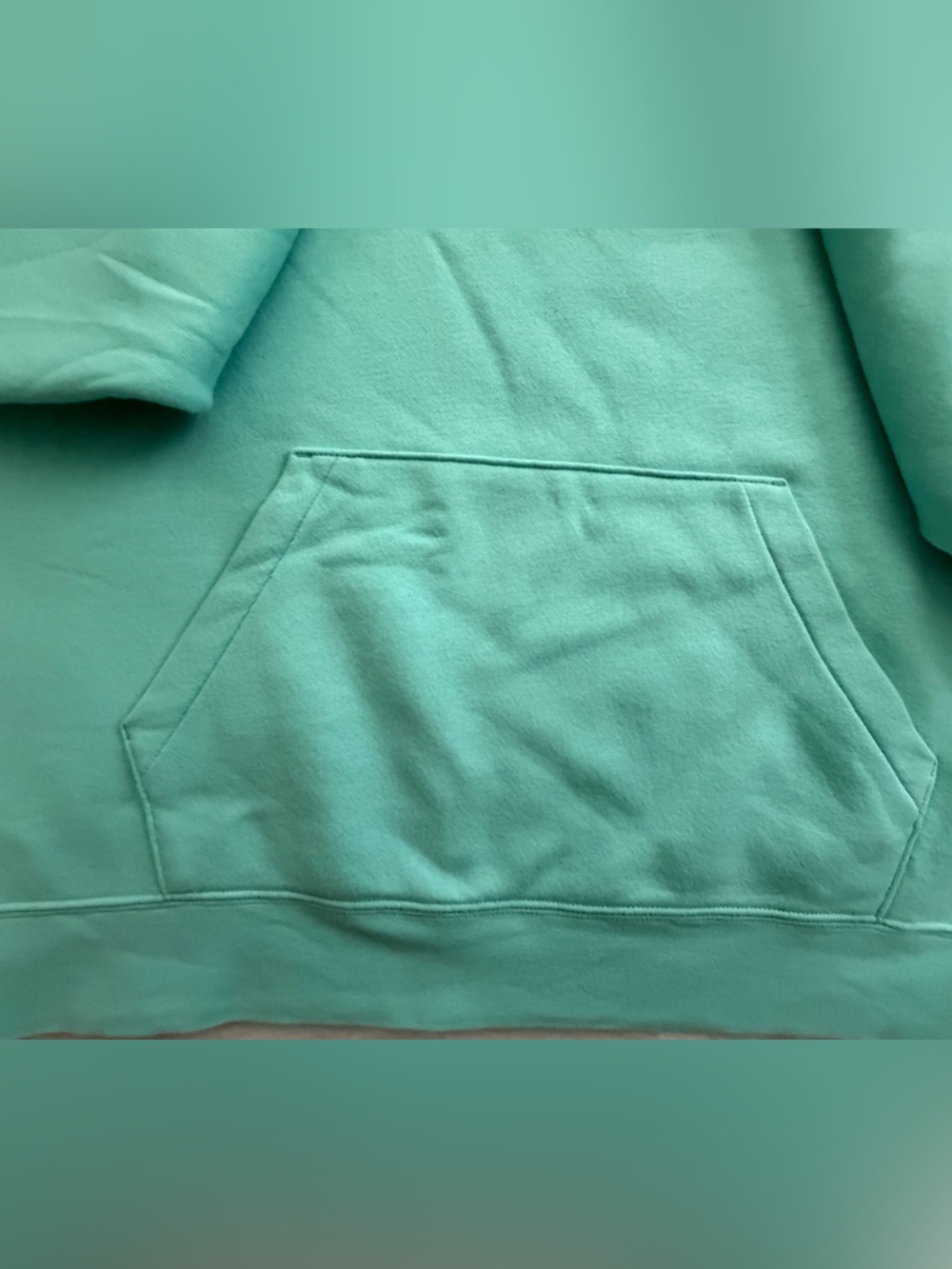 Nike Women's Mint Green Pullover Hoodie, Size L - Picture 5 of 11